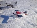 First Flight off Snow